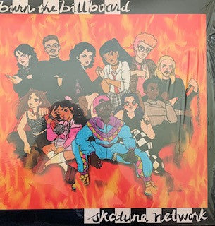 Skatune Network - Burn The Billboard (LP, Album, Vio)