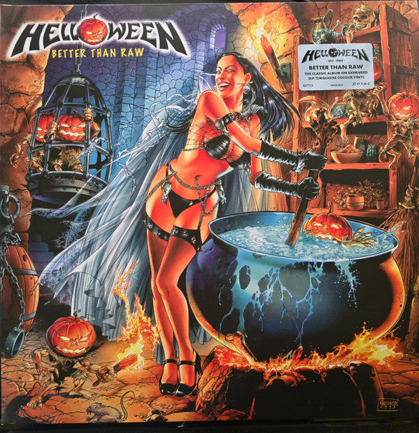 Helloween - Better Than Raw (2xLP, Album, RP, Tur)
