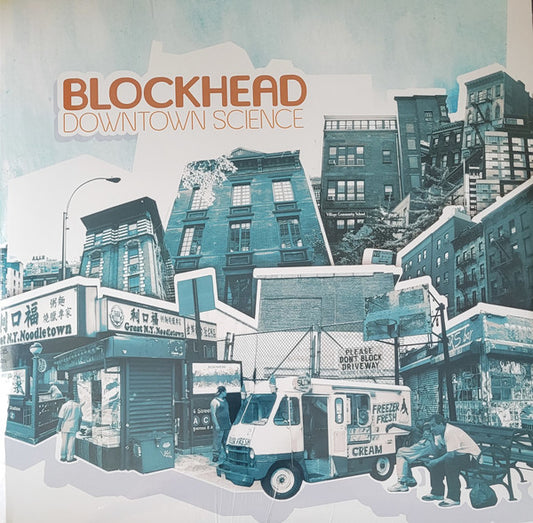 Blockhead - Downtown Science (2xLP, Album, Ltd, RE, Gre)