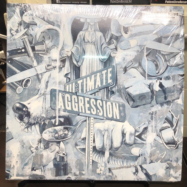 Year Of The Knife - Ultimate Aggression (LP, Comp, Ltd, Whi)