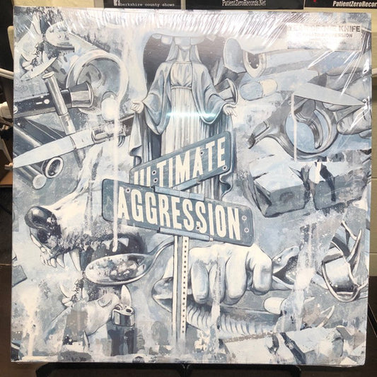 Year Of The Knife - Ultimate Aggression (LP, Comp, Ltd, Whi)
