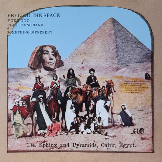 Yoko Ono with Plastic Ono Band* & Something Different - Feeling The Space (LP, Album, Ltd, Whi)