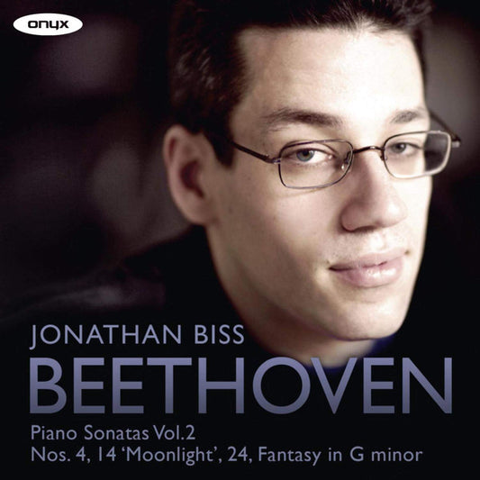 Jonathan Biss - Beethoven* - Piano Sonatas Vol. 2 (Nos. 4, 14 "Moonlight", 24, Fantasy In G Minor) (CD, Album)