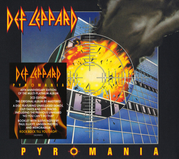 Def Leppard - Pyromania  (2xCD, Album, RE, RM, 40t)