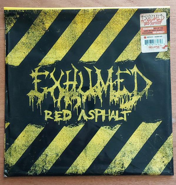 Exhumed - Red Asphalt (LP, Album, Red)