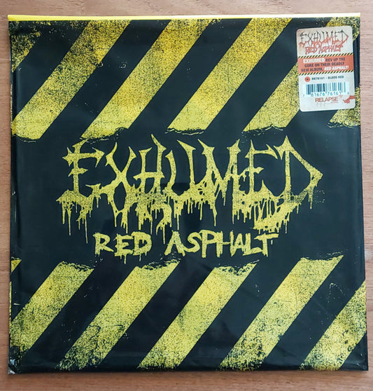 Exhumed - Red Asphalt (LP, Album, Red)