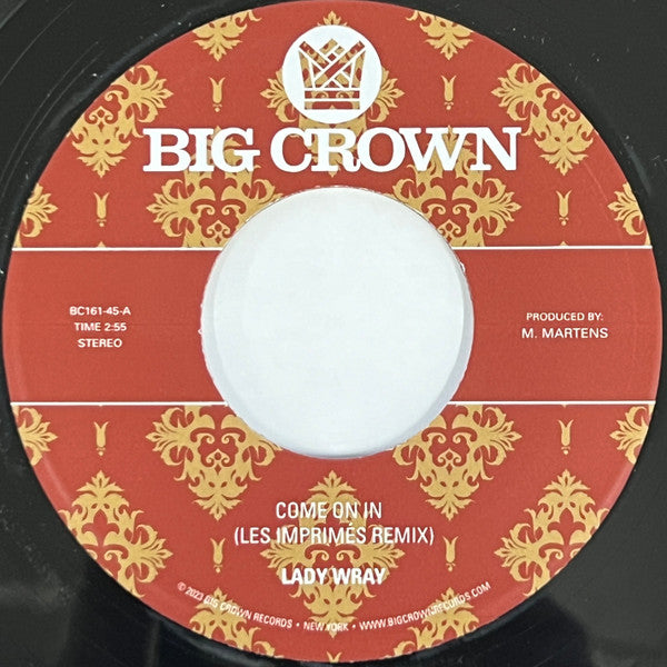 Lady Wray - Come On In / Under The Sun (7")