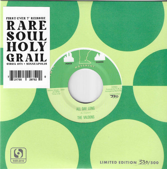 The Valdons - All Day Long / Love Me, Leave Me (7", Single, Ltd, Num, RE)