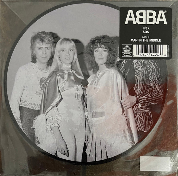 ABBA - SOS (7", Single, Pic, RE)