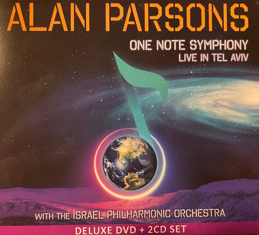 Alan Parsons With The Israel Philharmonic Orchestra* - One Note Symphony (Live In Tel Aviv) (2xCD, Album + DVD-V, Album, NTSC + Dlx)