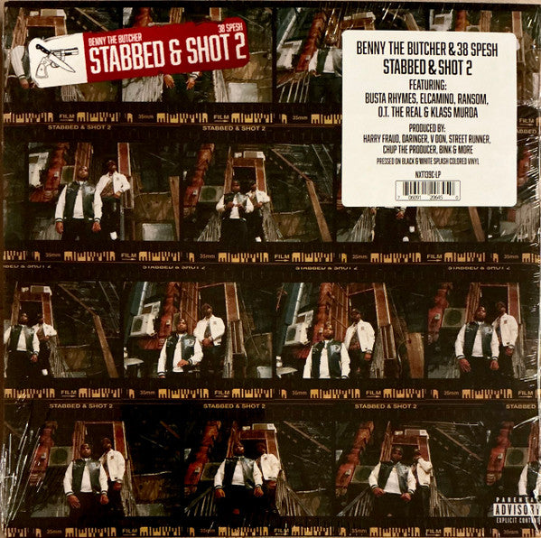 Benny The Butcher* & 38 Spesh - Stabbed & Shot 2 (LP, Album, Ltd, Bla)