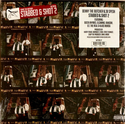 Benny The Butcher* & 38 Spesh - Stabbed & Shot 2 (LP, Album, Ltd, Bla)