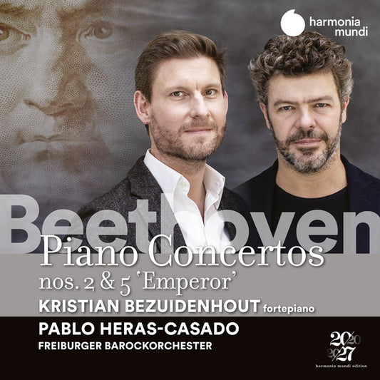 Freiburger Barockorchester, Kristian Bezuidenhout, Pablo Heras-Casado, Ludwig van Beethoven - Piano Concertos nos. 2 & 5 ‘Emperor’ (CD, Album)