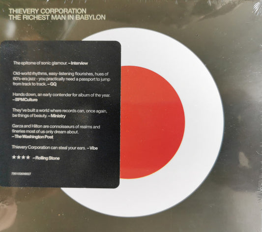 Thievery Corporation - The Richest Man In Babylon (CD, Album, RE)