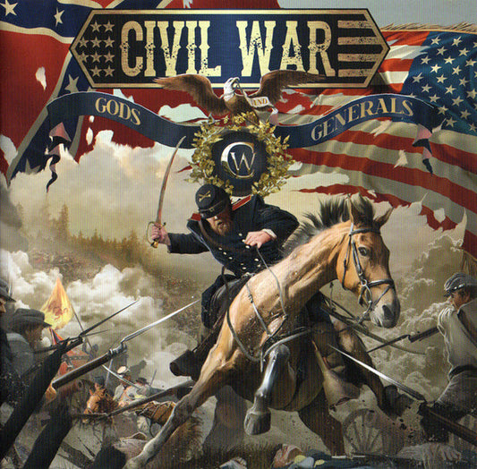 Civil War (5) - Gods And Generals (CD, Album, RE)