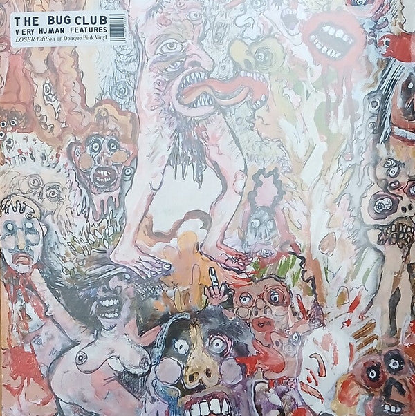The Bug Club - Very Human Features (LP, Album, Ltd, Pin)