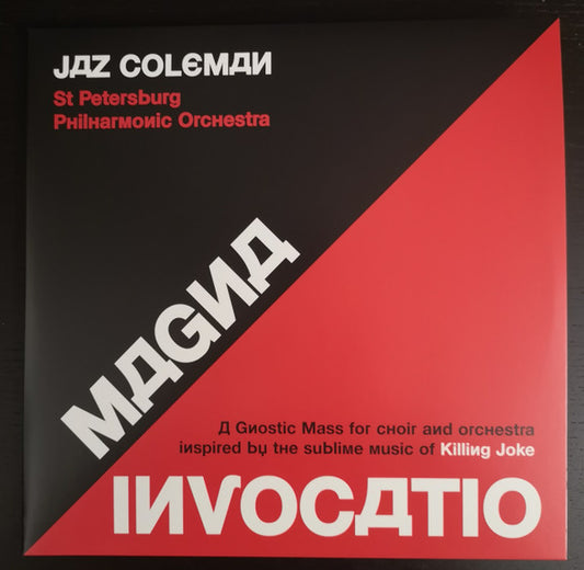 Jaz Coleman, St. Petersburg Philharmonic Orchestra - Magna Invocatio (A Gnostic Mass For Choir And Orchestra Inspired By The Sublime Music Of Killing Joke) (LP, Red + LP + Album)
