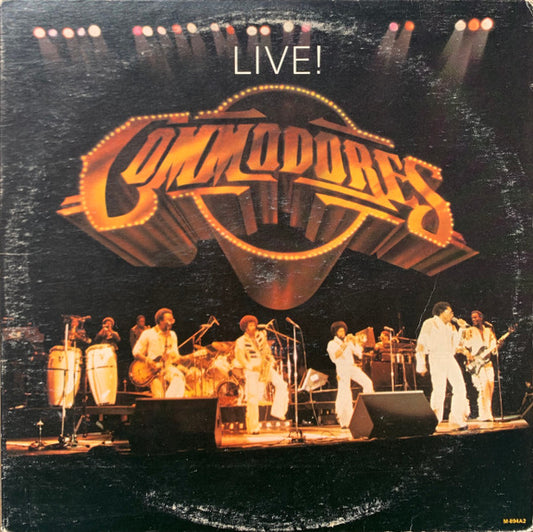 Commodores - Live! (2xLP, Album)