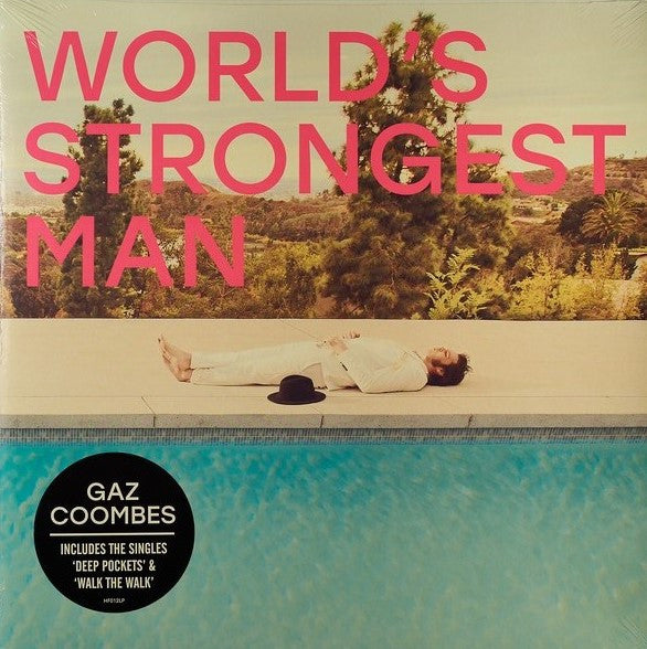 Gaz Coombes - World's Strongest Man (LP, Album, RE, Whi)