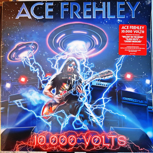 Ace Frehley - 10,000 Volts (LP, Album, Ltd, Met)