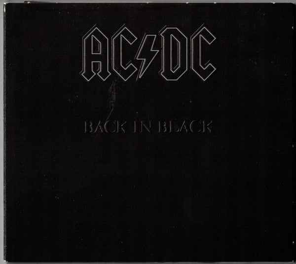 AC/DC - Back In Black (CD, Album, RE, RM, RP, Dig)