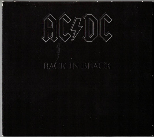 AC/DC - Back In Black (CD, Album, RE, RM, RP, Dig)