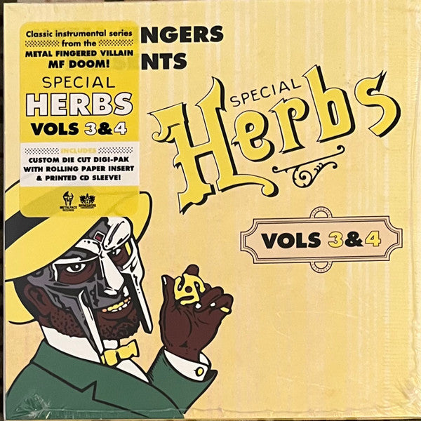 Metal Fingers - Special Herbs Vols 3 & 4 (CD, Album, RE)
