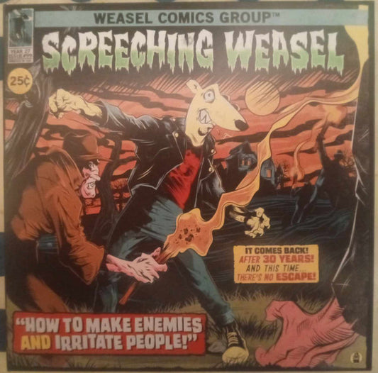 Screeching Weasel - How To Make Enemies And Irritate People (CD, Album, RE, RM, 30t)