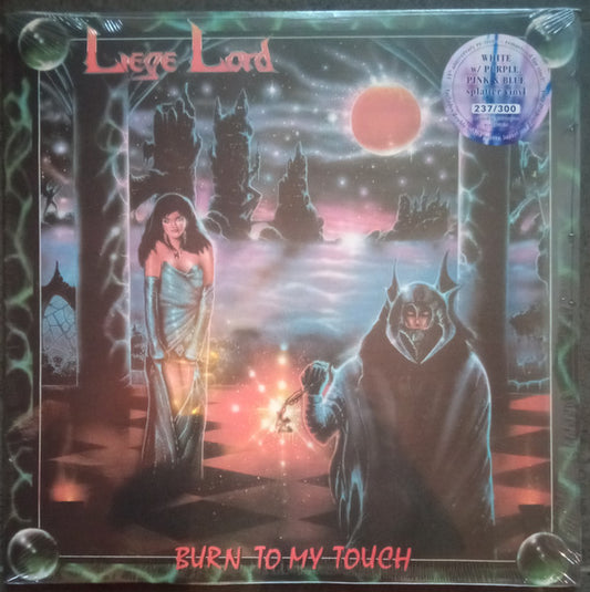 Liege Lord - Burn To My Touch (LP, Album, Ltd, Num, RE, RM, Whi)