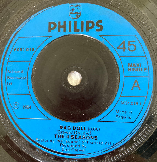 The 4 Seasons* - Rag Doll (7", Maxi, Blu)