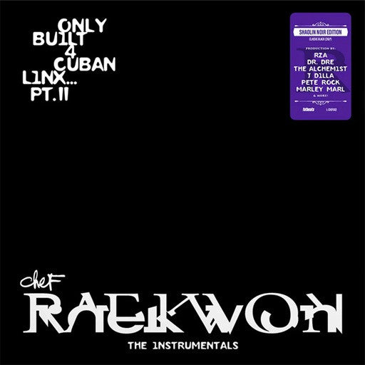 Raekwon - Only Built 4 Cuban Linx…Pt. II The Instrumentals (2xLP, Sha)