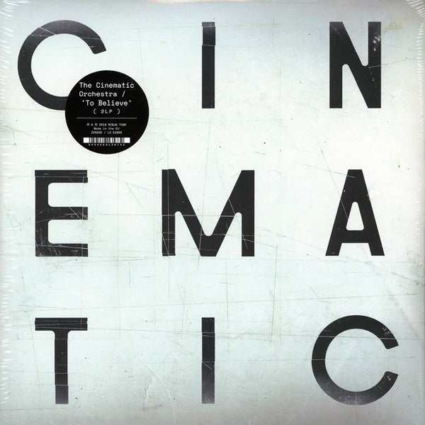 The Cinematic Orchestra - To Believe (2xLP, Album)