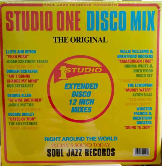 Various - Studio One Disco Mix (2xLP, Comp, RP)