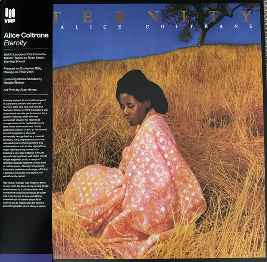 Alice Coltrane - Eternity (LP, Album, Club, RE, RM, Ora)