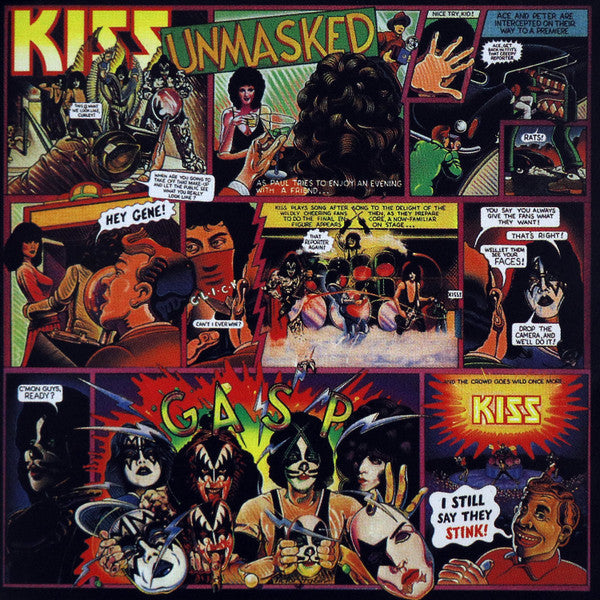 Kiss - Unmasked (CD, Album, RE, RM, RP)