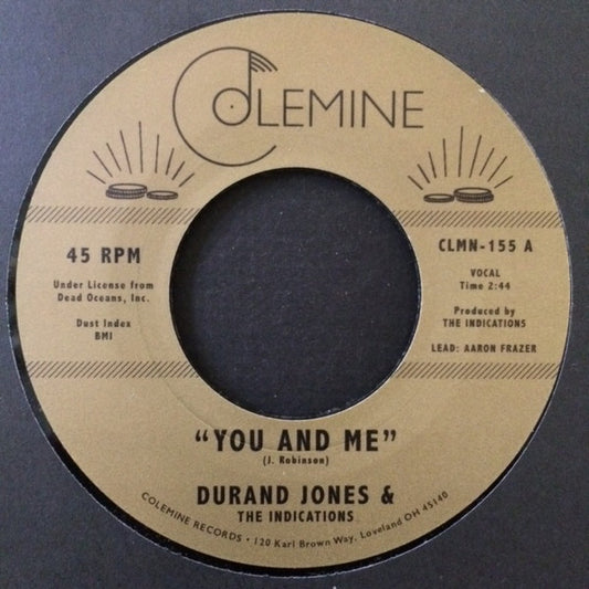 Durand Jones & The Indications - You And Me (7")