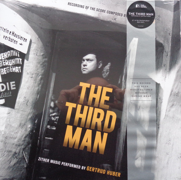 Anton Karas, Gertrud Huber - The Third Man (LP, Album, Red)