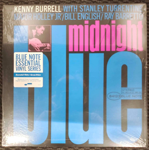 Kenny Burrell - Midnight Blue (LP, Album, RE, 140)