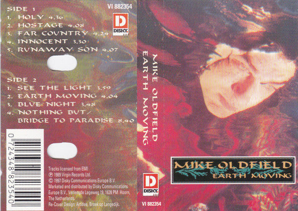Mike Oldfield - Earth Moving (Cass, Album)