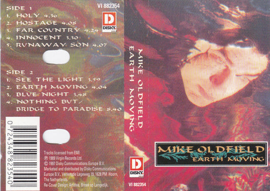 Mike Oldfield - Earth Moving (Cass, Album)