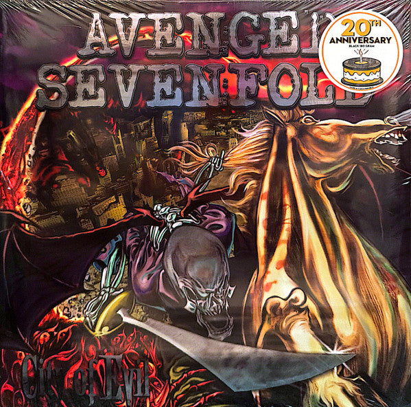 Avenged Sevenfold - City Of Evil (2xLP, Album, RE, RP, S/Edition, Bla)