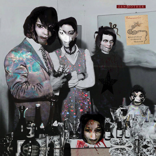 Zen Mother - Millennial Garbage Preach (LP, Ltd, Blu)