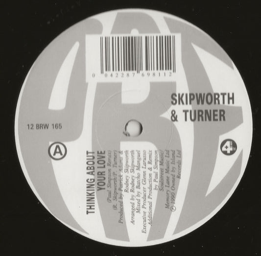 Skipworth & Turner - Thinking About Your Love (Remix) (12", Bla)