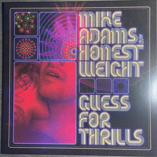 Mike Adams At His Honest Weight - Guess For Thrills (LP, Album, Num, Mag + Flexi, Shape, S/Sided, Singl)