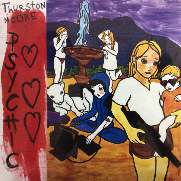 Thurston Moore - Psychic Hearts (2xLP, Album, RE, RP)