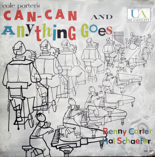 Benny Carter & Hal Schaefer - Cole Porter's Can-Can And Anything Goes (LP, Album)