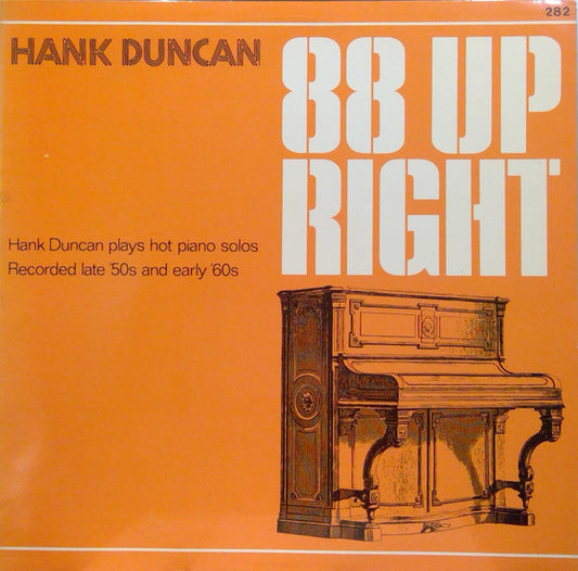 Hank Duncan* - Hank Duncan Plays Hot Piano Solos (LP, Comp)
