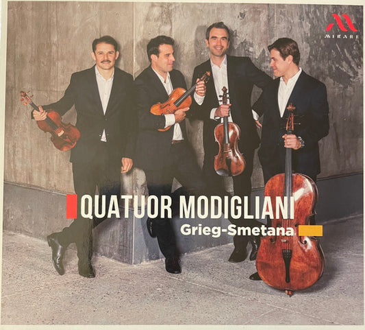 Grieg* - Smetana*, Quatuor Modigliani - Quatuor N°1 / Quatuor N°1 (CD, Album)