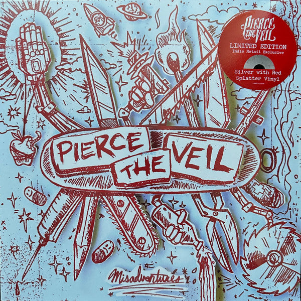Pierce The Veil - Misadventures (LP, Album, Ltd, Sil)