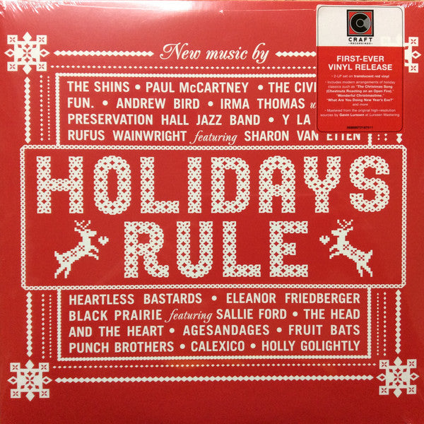 Various - Holidays Rule (2xLP, Album, RE, Gat)